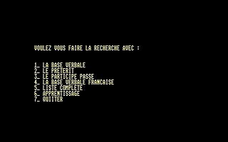 Anglais atari screenshot